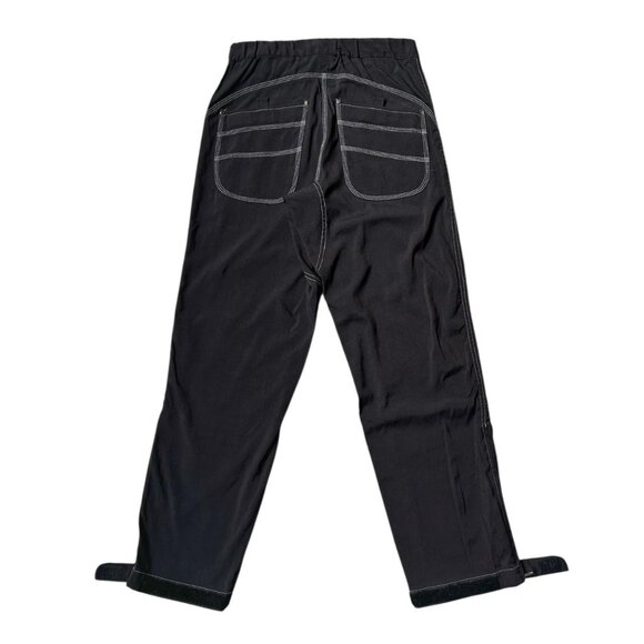 90s y2k vintage MEC hiking pants black nylon utility Mountain Equipment Co-op. - Picture 2 of 8